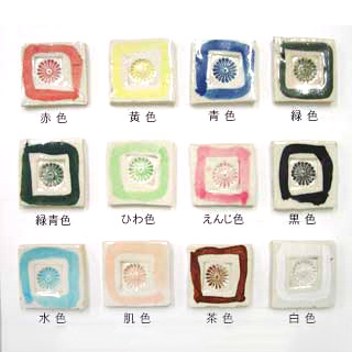 陶芸用下絵の具(液体) ひわ 100ml 単色