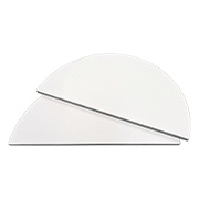 陶芸窯用棚板(カーボン) 半丸型　径395mm　2枚組