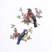 デザイン転写紙セット (有鉛) ＮＯ．９　鳥 5×5cm　６ピース